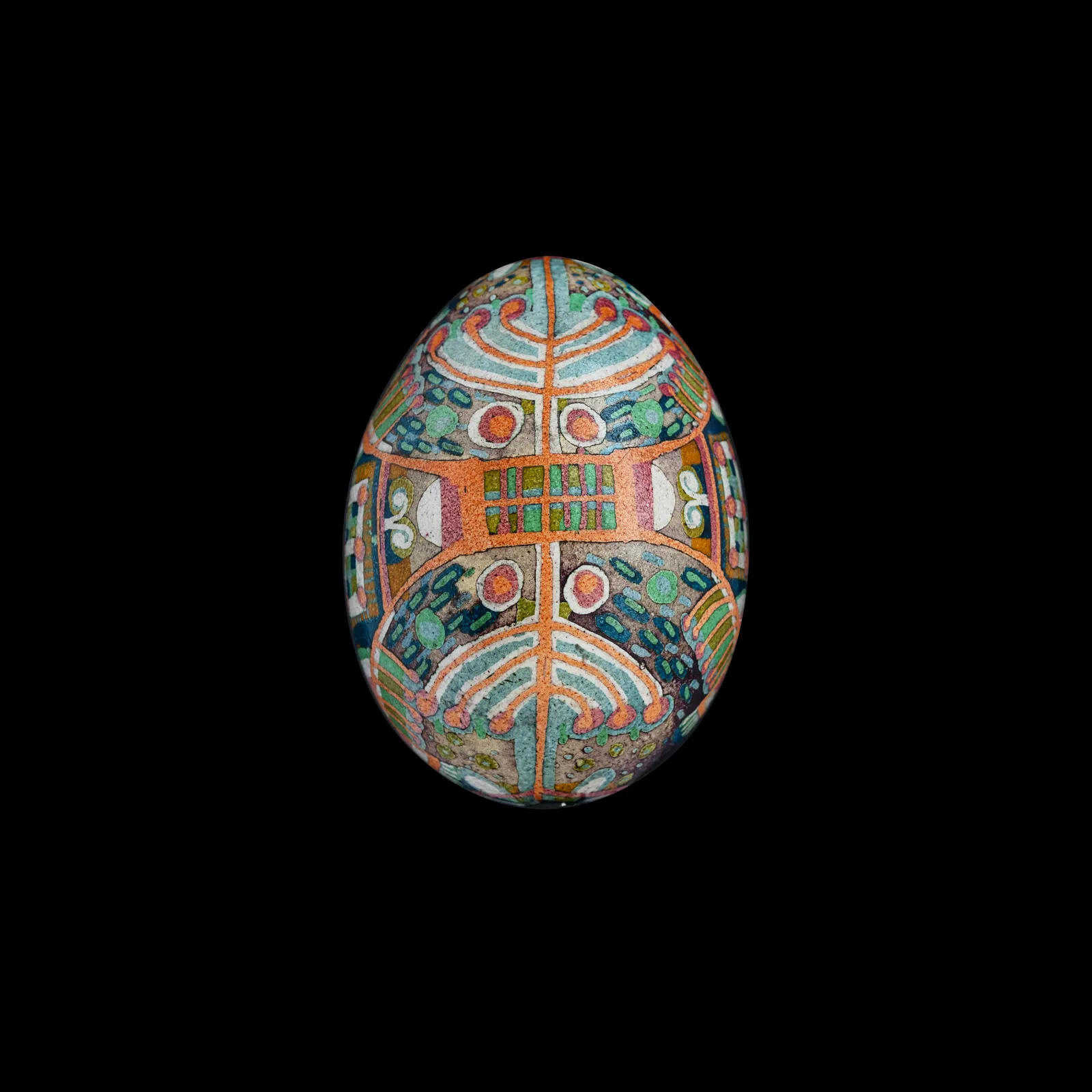 Image of геометрична 2024 by Синтез Традиції, Писанки medium, part of the геометричні орнаменти series Photo 1 of 2.