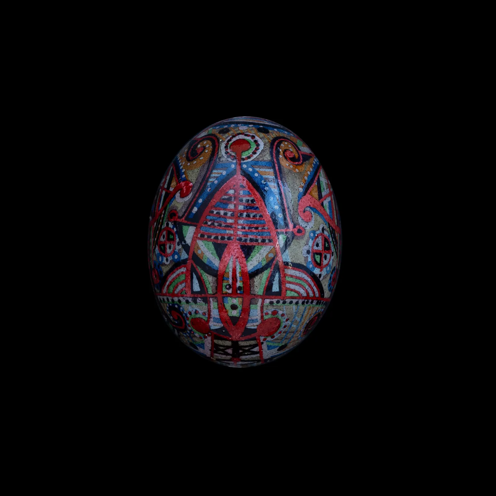 Image of геометрична 2022 by Синтез Традиції, Писанки medium, part of the геометричні орнаменти series Photo 1 of 2.