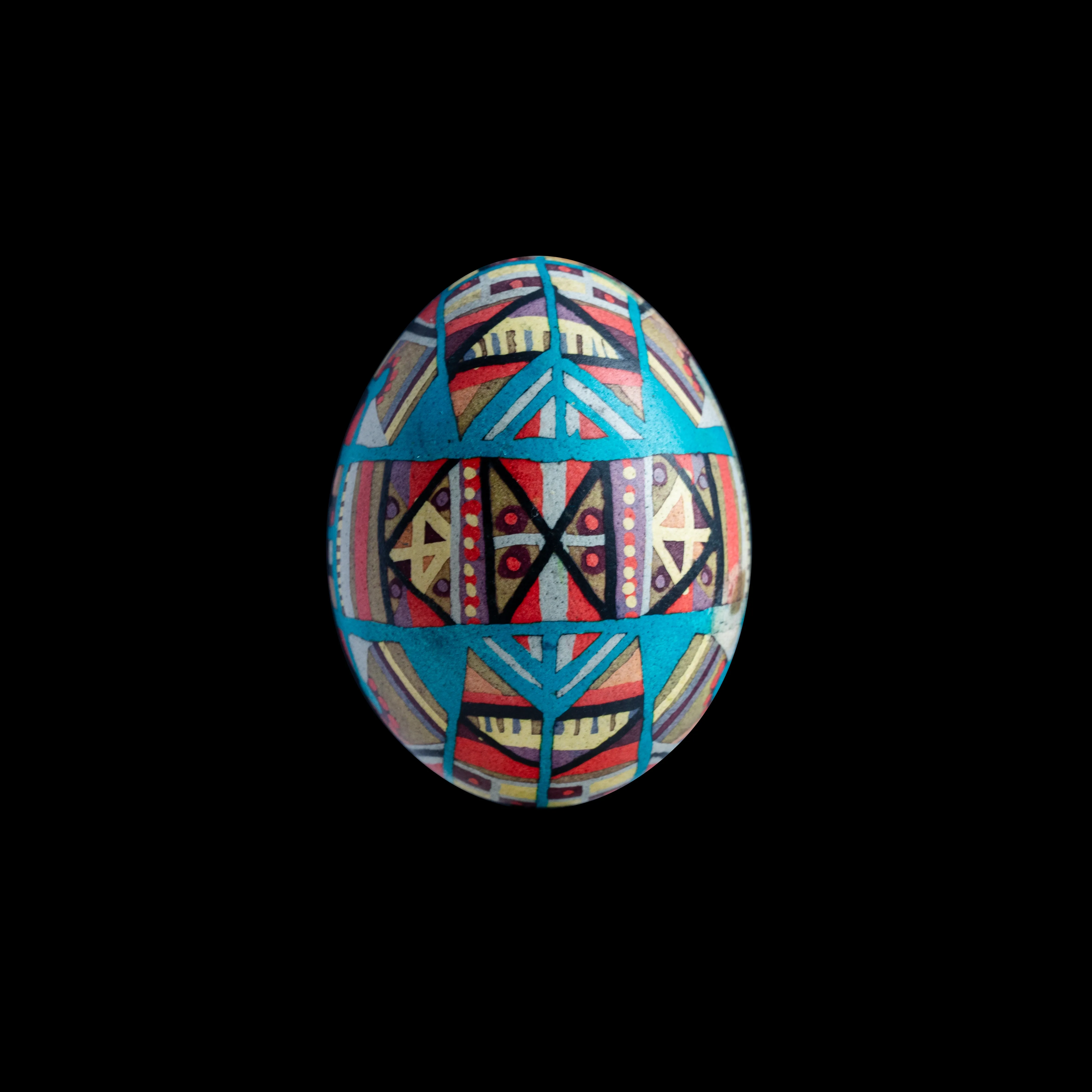 Image of геометрична 2022 by Синтез Традиції, Писанки medium, part of the геометричні орнаменти series Photo 1 of 2.