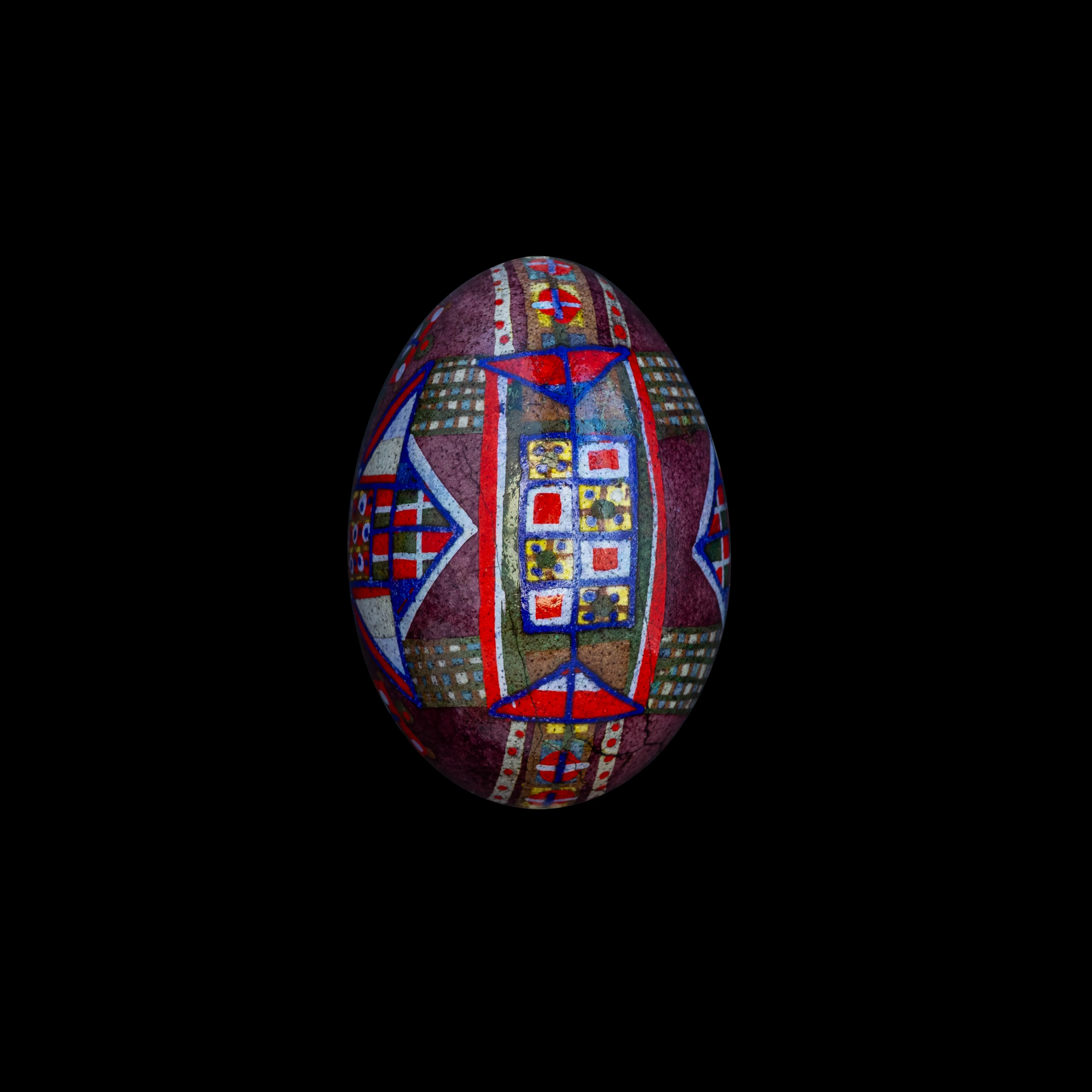 Image of геометрична 2023 by Синтез Традиції, Писанки medium, part of the геометричні орнаменти series