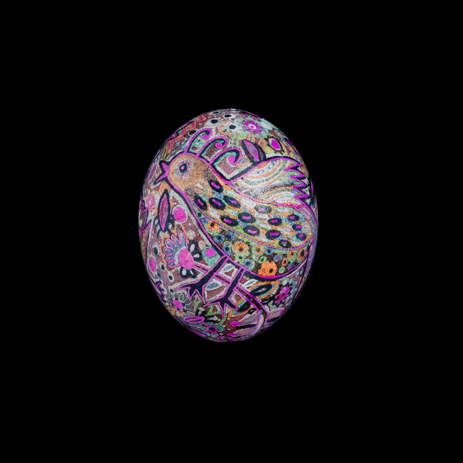 Image of пташки 2018 by Синтез Традиції, Писанки medium, part of the зооморфні орнаменти series