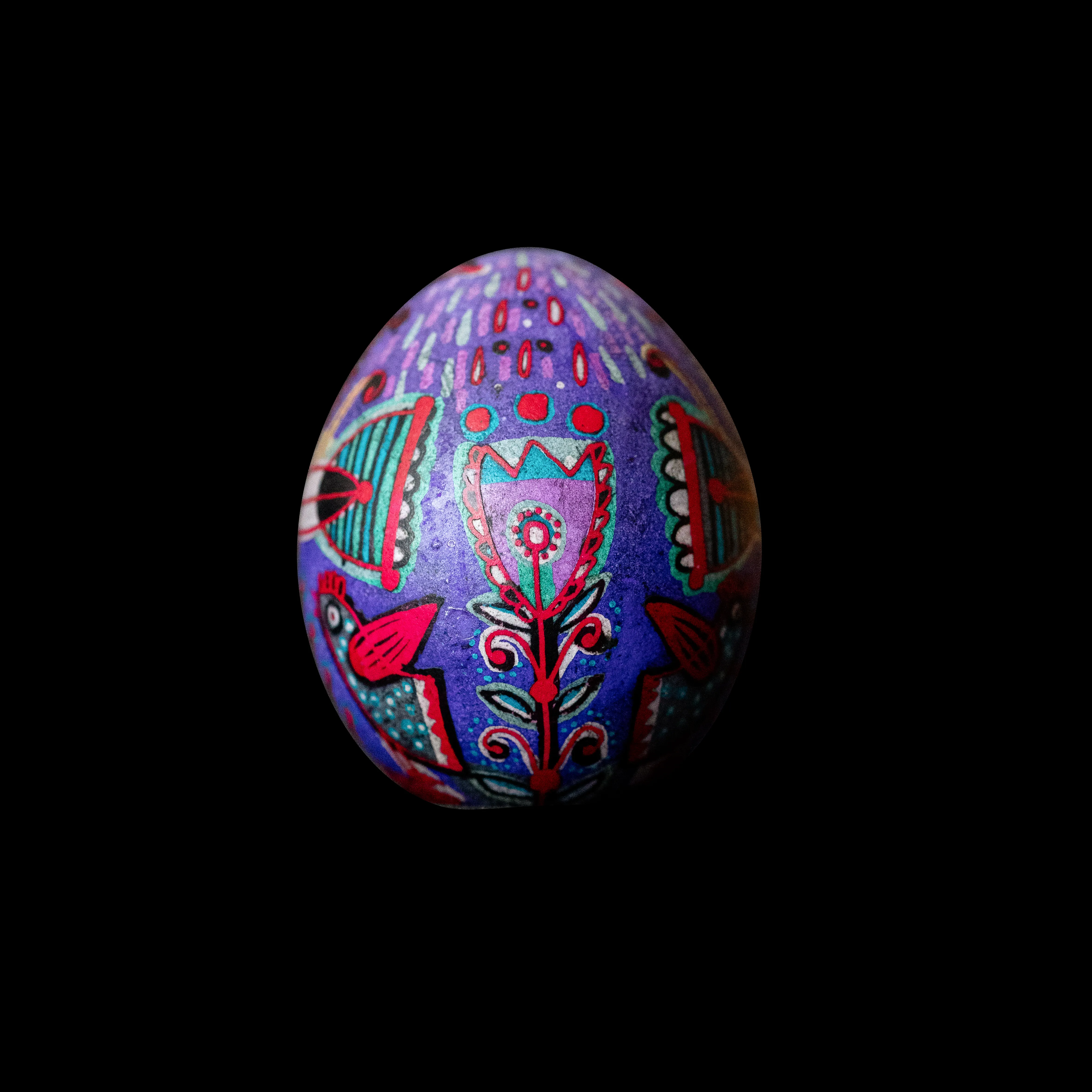 Image of дерево життя 2023 by Синтез Традиції, Писанки medium, part of the рослинні орнаменти series Photo 2 of 2.