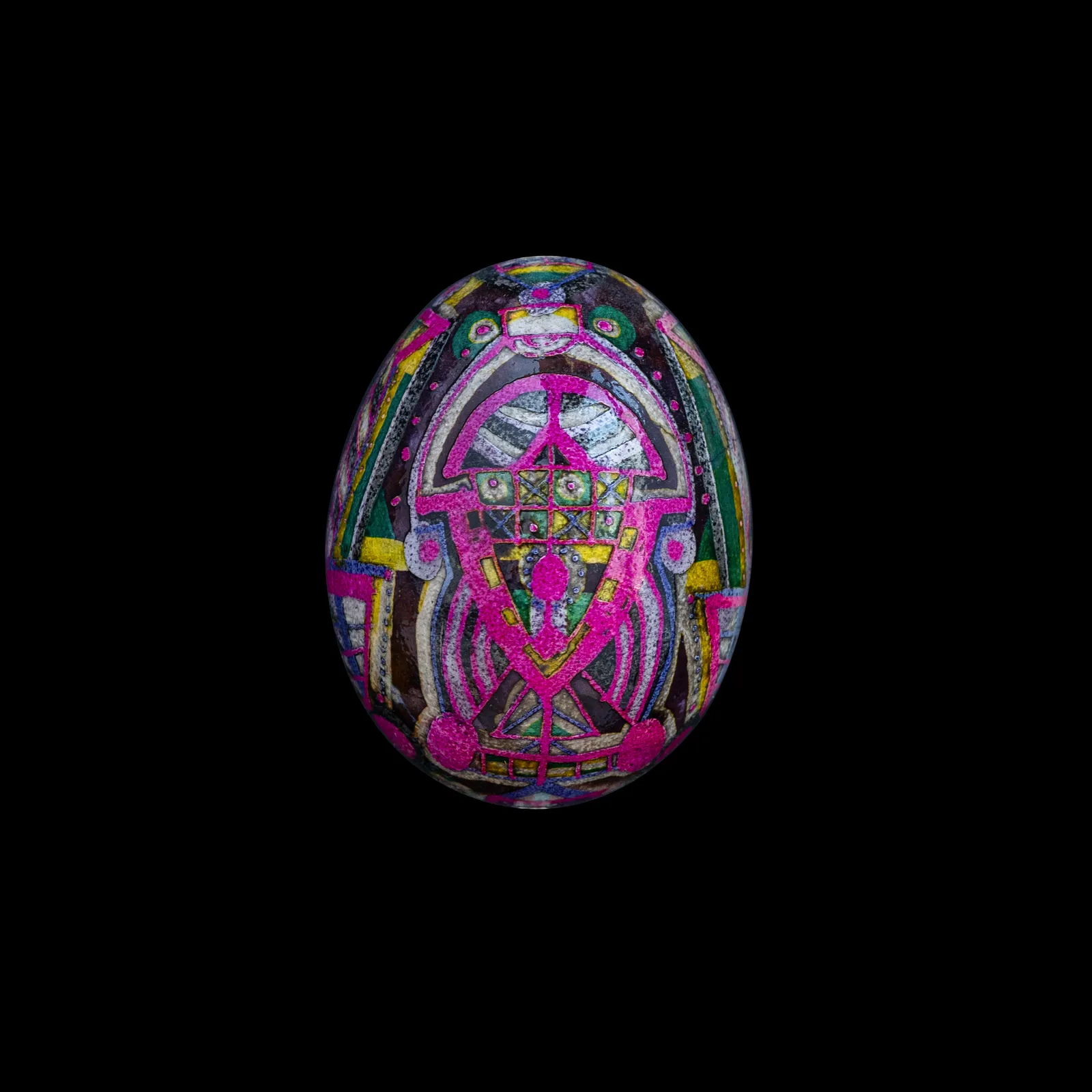 Image of геометрична 2021 by Синтез Традиції, Писанки medium, part of the геометричні орнаменти series Photo 2 of 2.