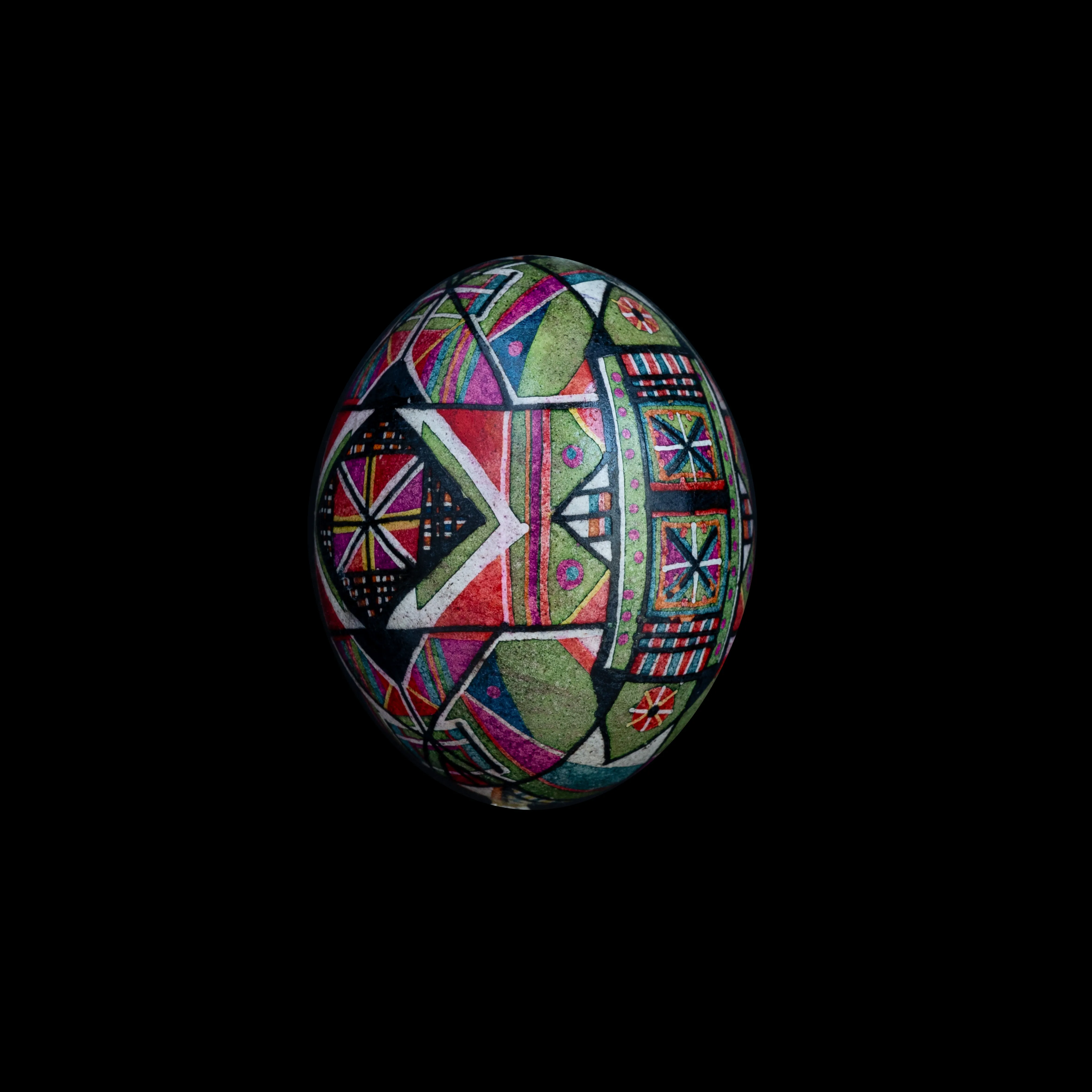 Image of геометрична 2023 by Синтез Традиції, Писанки medium, part of the геометричні орнаменти series Photo 2 of 2.