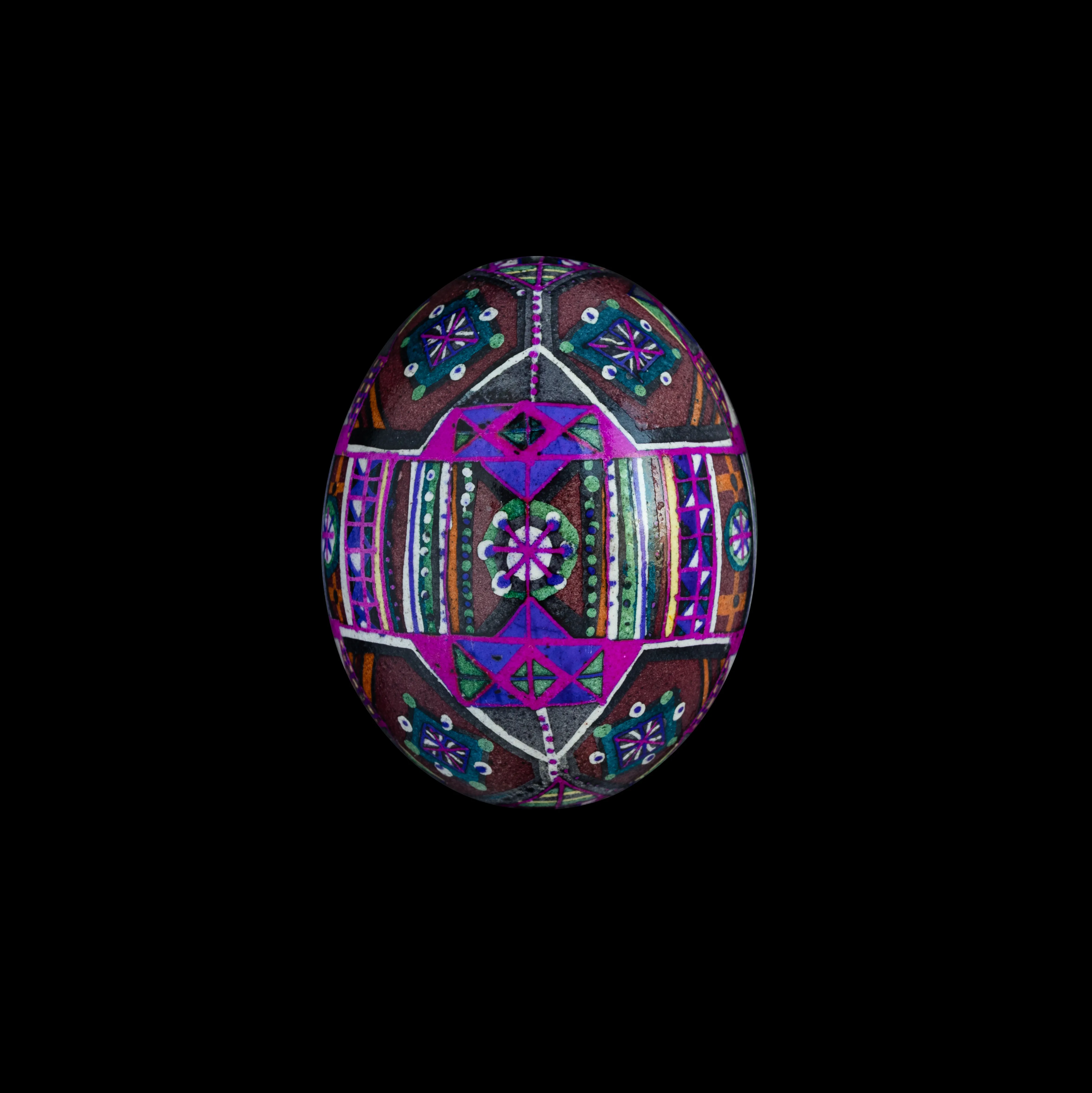 Image of геометрична 2023 by Синтез Традиції, Писанки medium, part of the геометричні орнаменти series Photo 2 of 2.