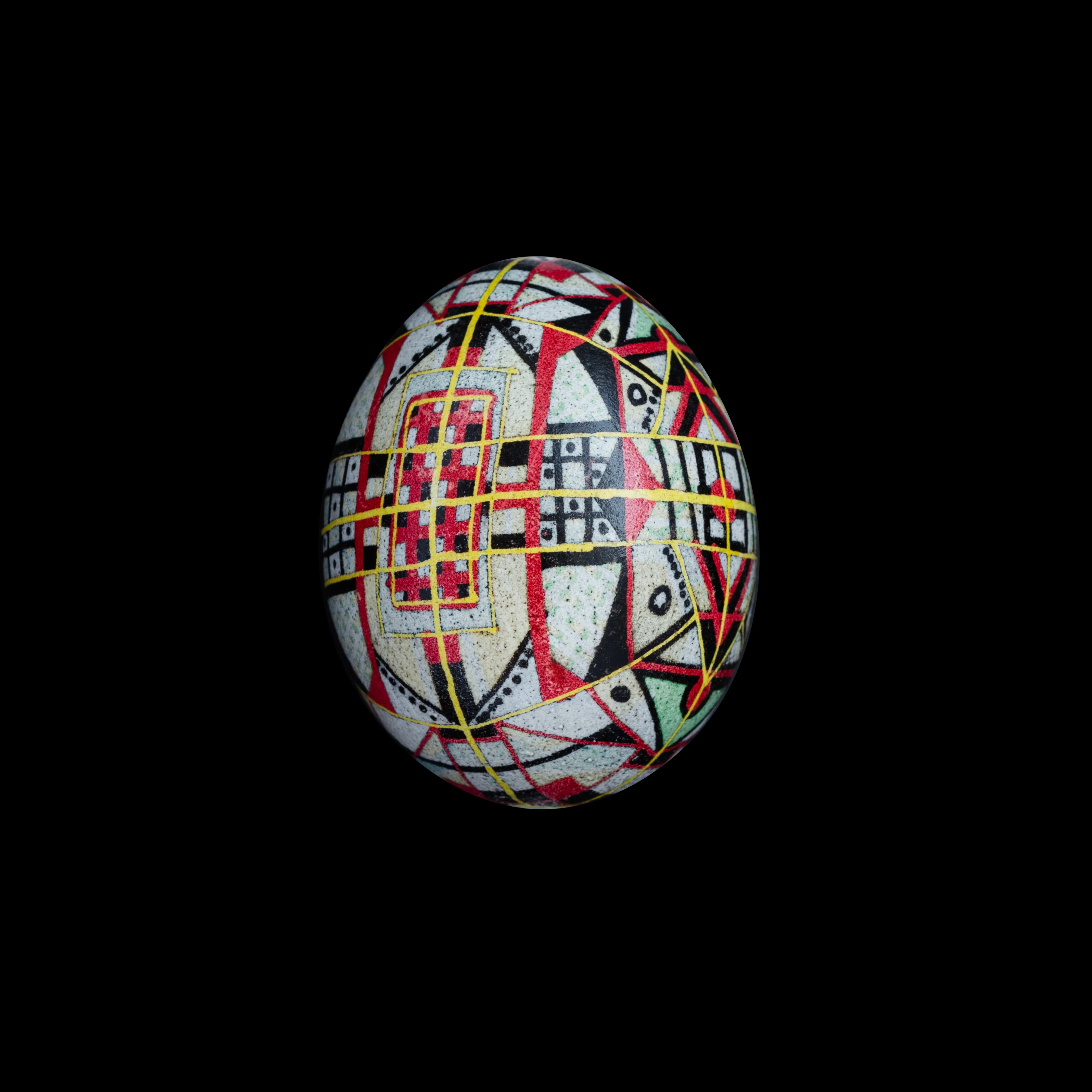 Image of геометрична 2018 by Синтез Традиції, Писанки medium, part of the геометричні орнаменти series Photo 2 of 2.