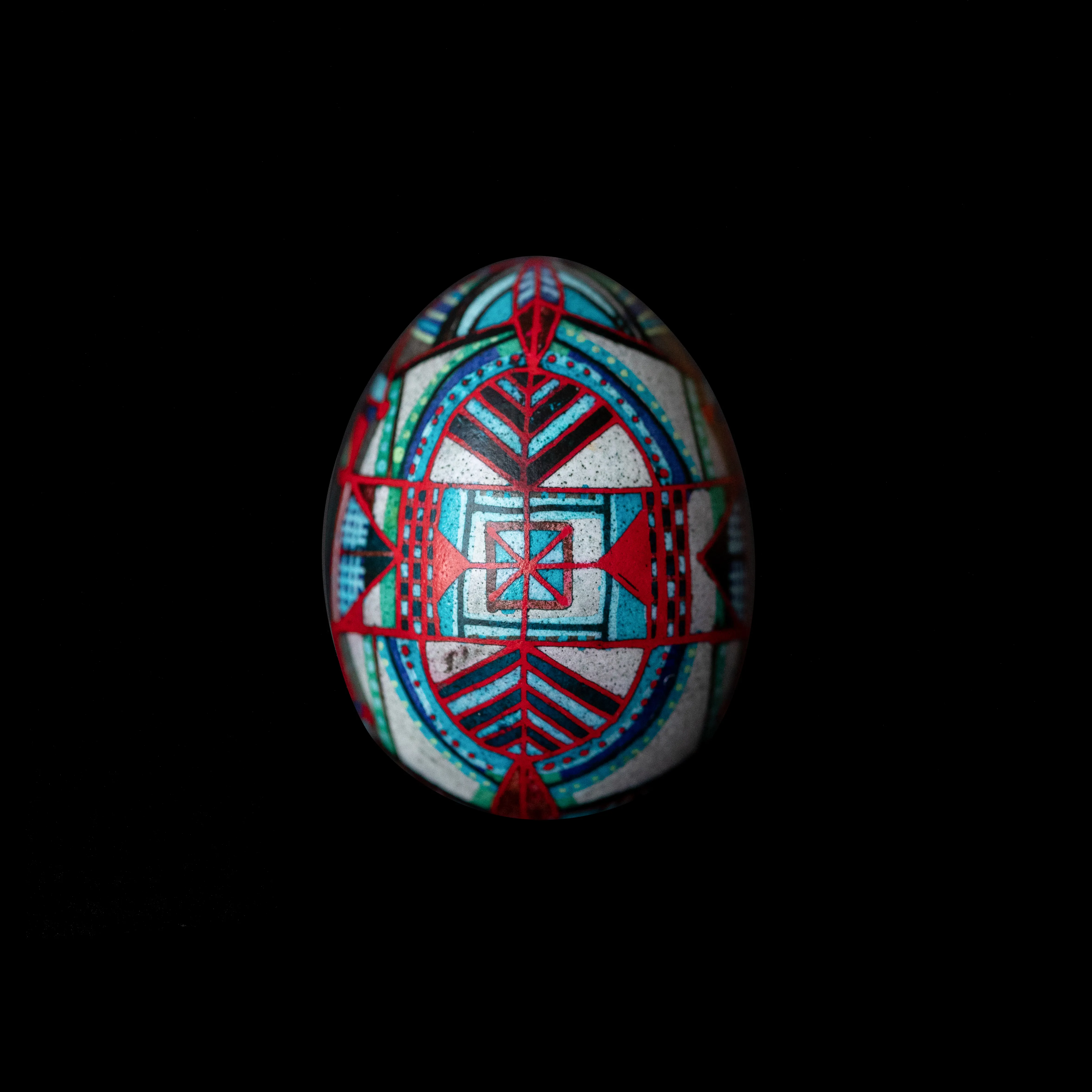 Image of геометрична 2023 by Синтез Традиції, Писанки medium, part of the геометричні орнаменти series Photo 2 of 2.