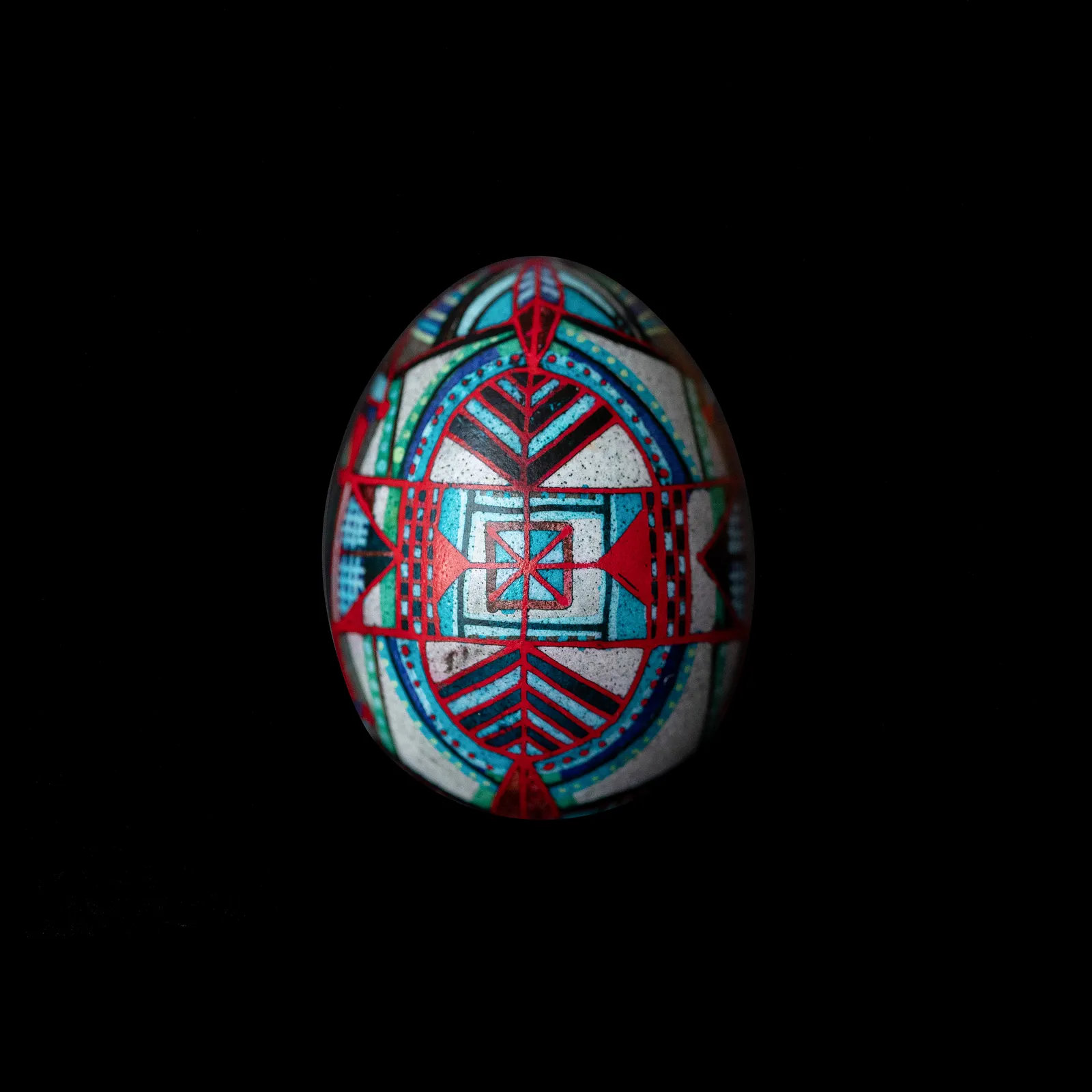 Image of геометрична 2023 by Синтез Традиції, Писанки medium, part of the геометричні орнаменти series Photo 2 of 2.