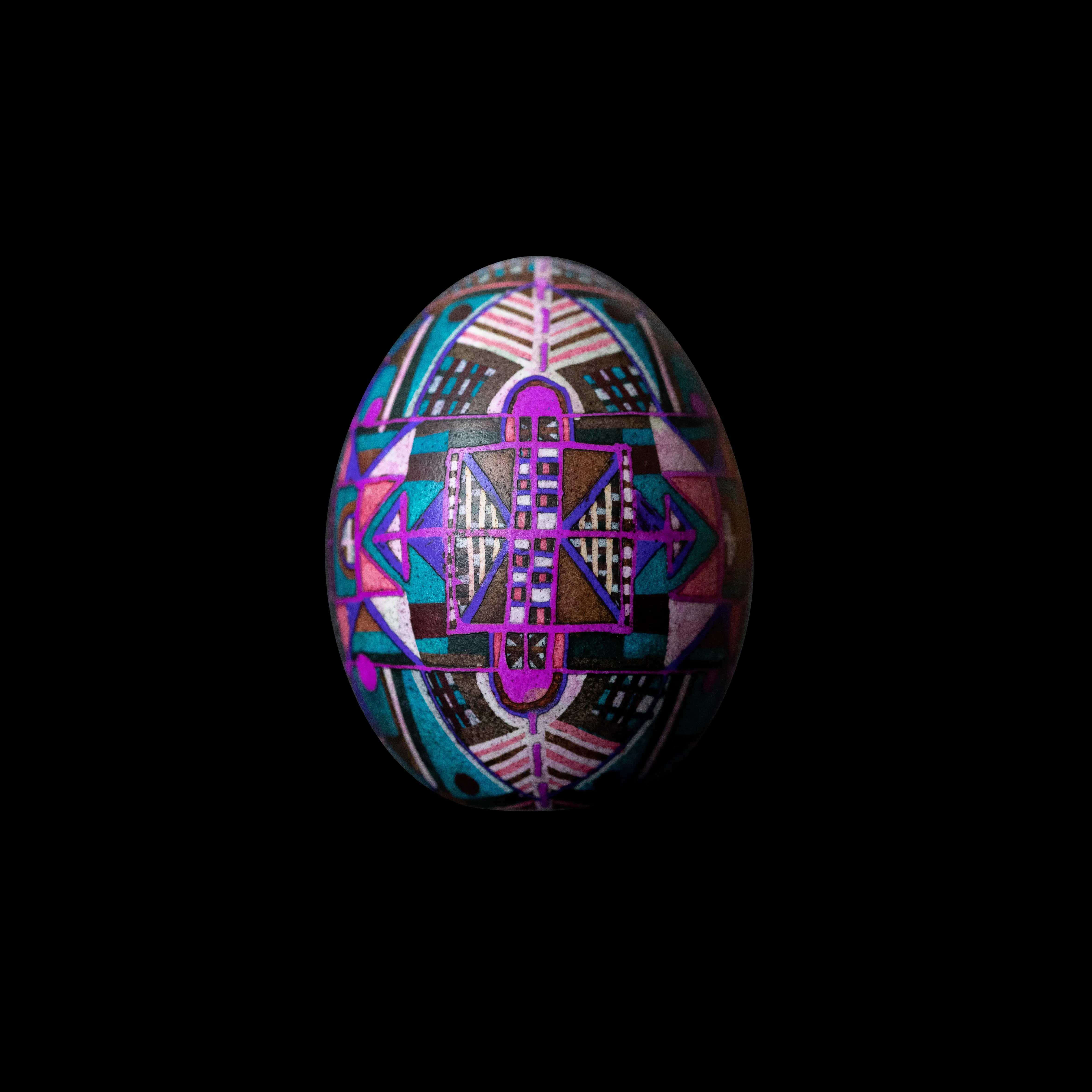 Image of геометрична 2023 by Синтез Традиції, Писанки medium, part of the геометричні орнаменти series Photo 2 of 2.