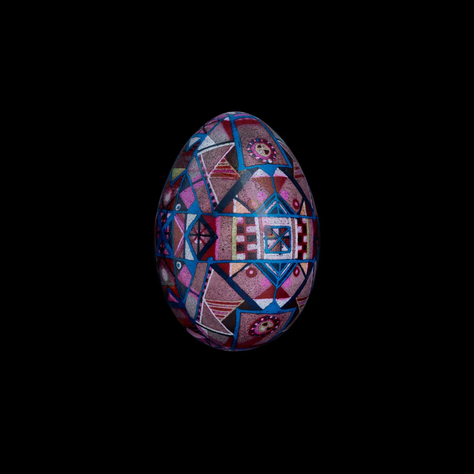 Image of геометрична 2023 by Синтез Традиції, Писанки medium, part of the геометричні орнаменти series Photo 2 of 2.