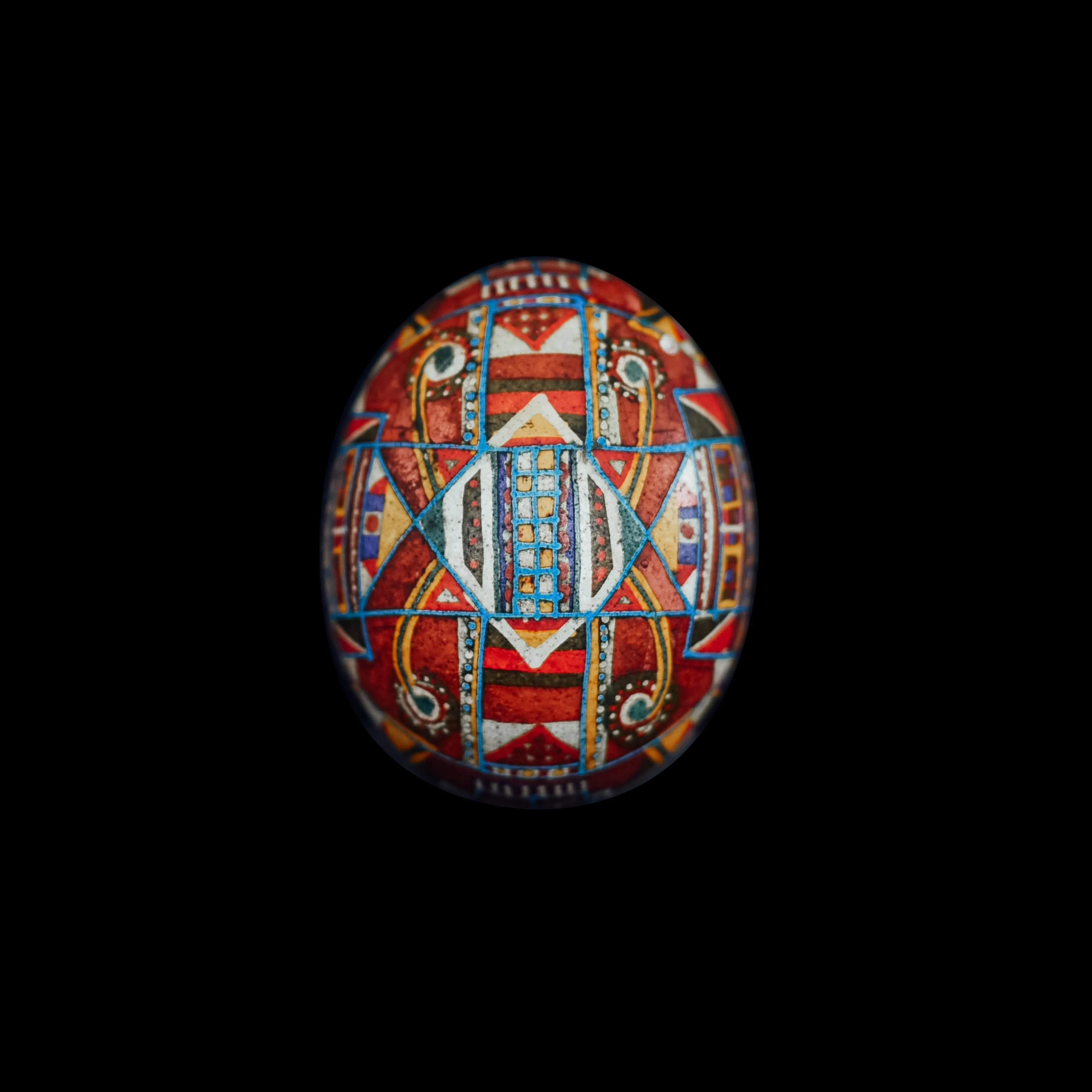 Image of геометрична 2021 by Синтез Традиції, Писанки medium, part of the геометричні орнаменти series Photo 2 of 2.