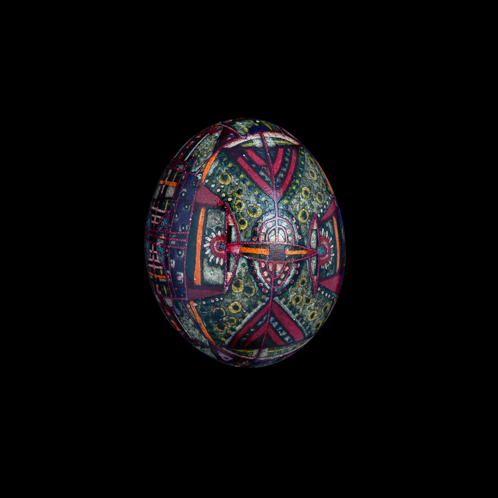 Image of геометрична 2019 by Синтез Традиції, Писанки medium, part of the геометричні орнаменти series Photo 2 of 2.