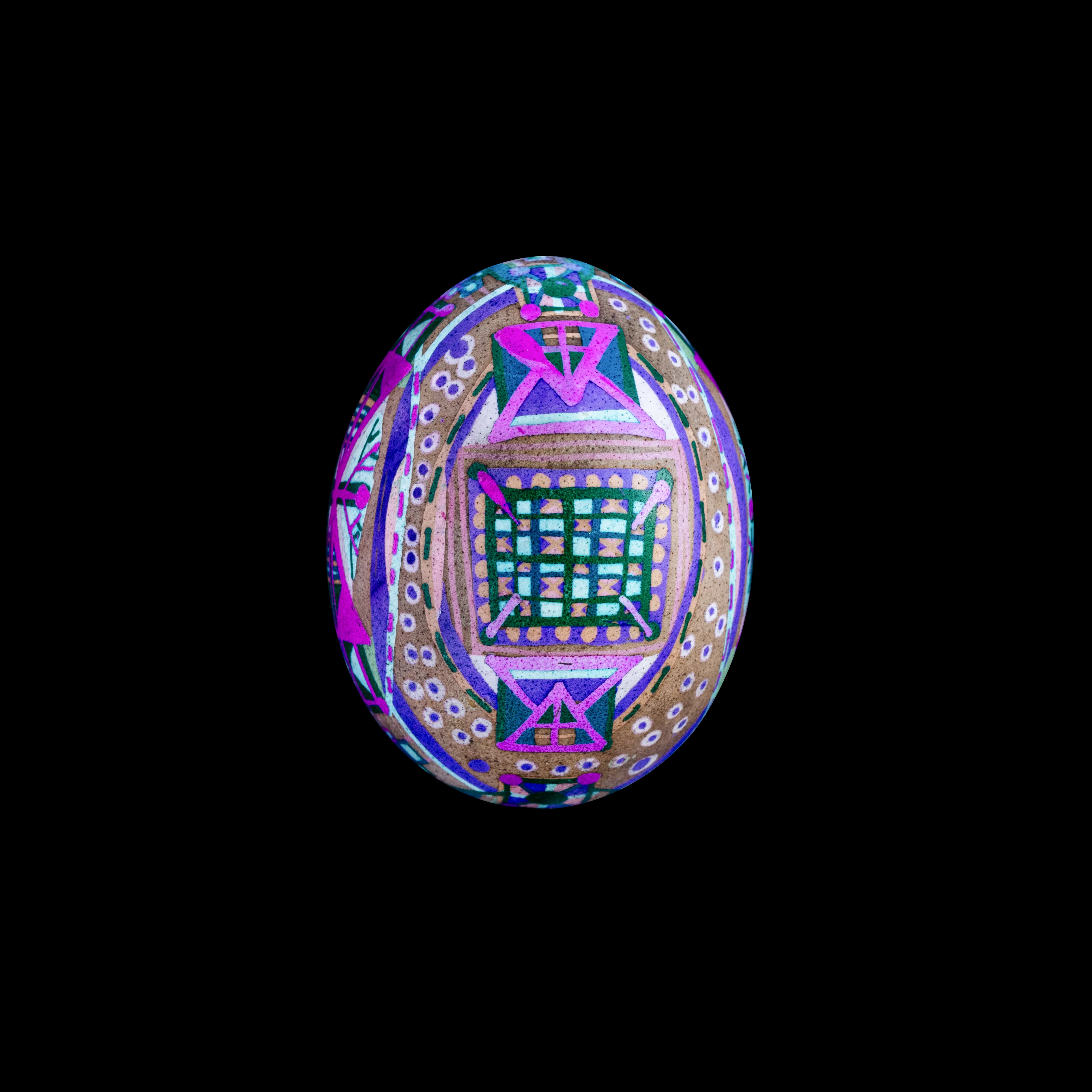 Image of геометрична 2023 by Синтез Традиції, Писанки medium, part of the геометричні орнаменти series Photo 1 of 2.