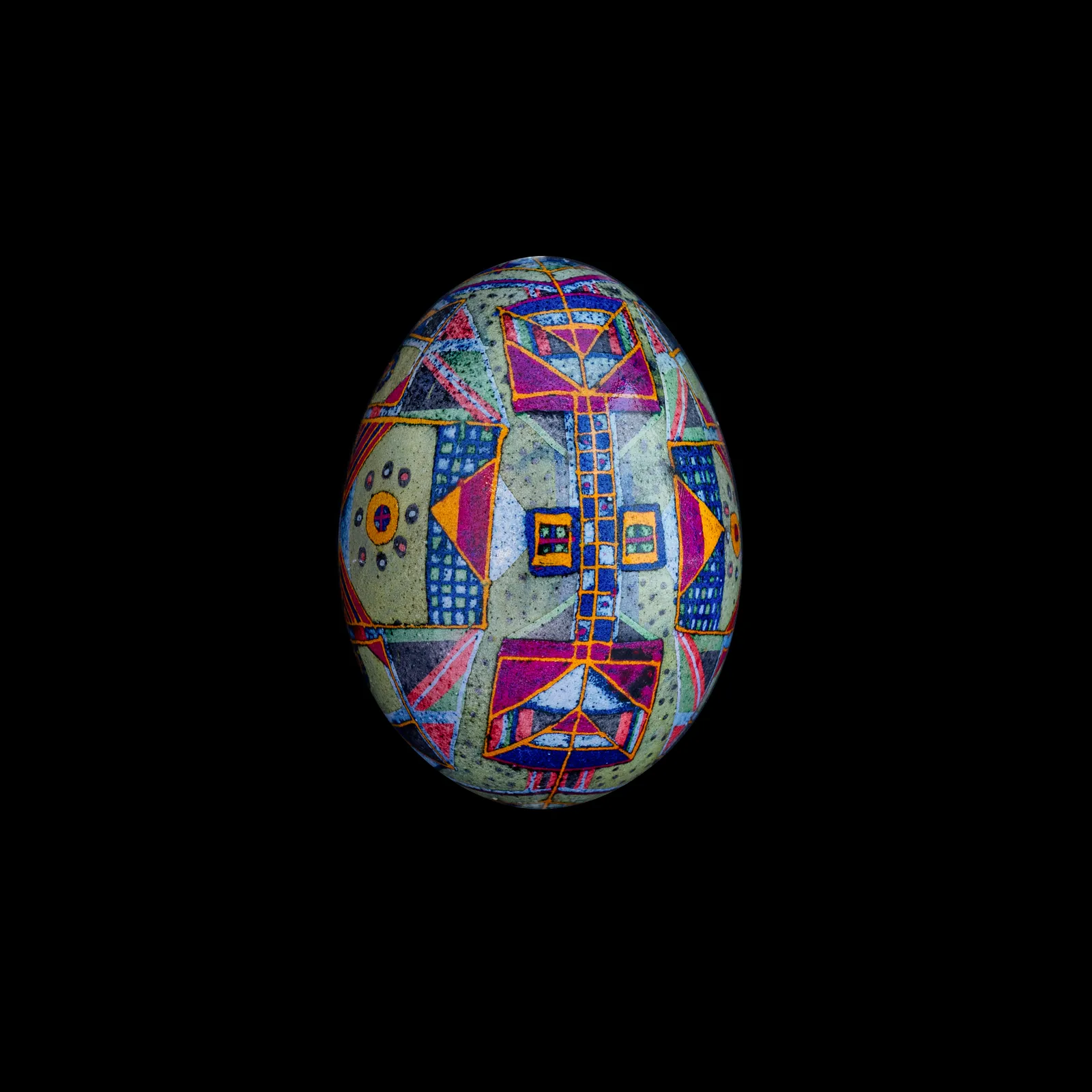 Image of геометрична 2023 by Синтез Традиції, Писанки medium, part of the геометричні орнаменти series