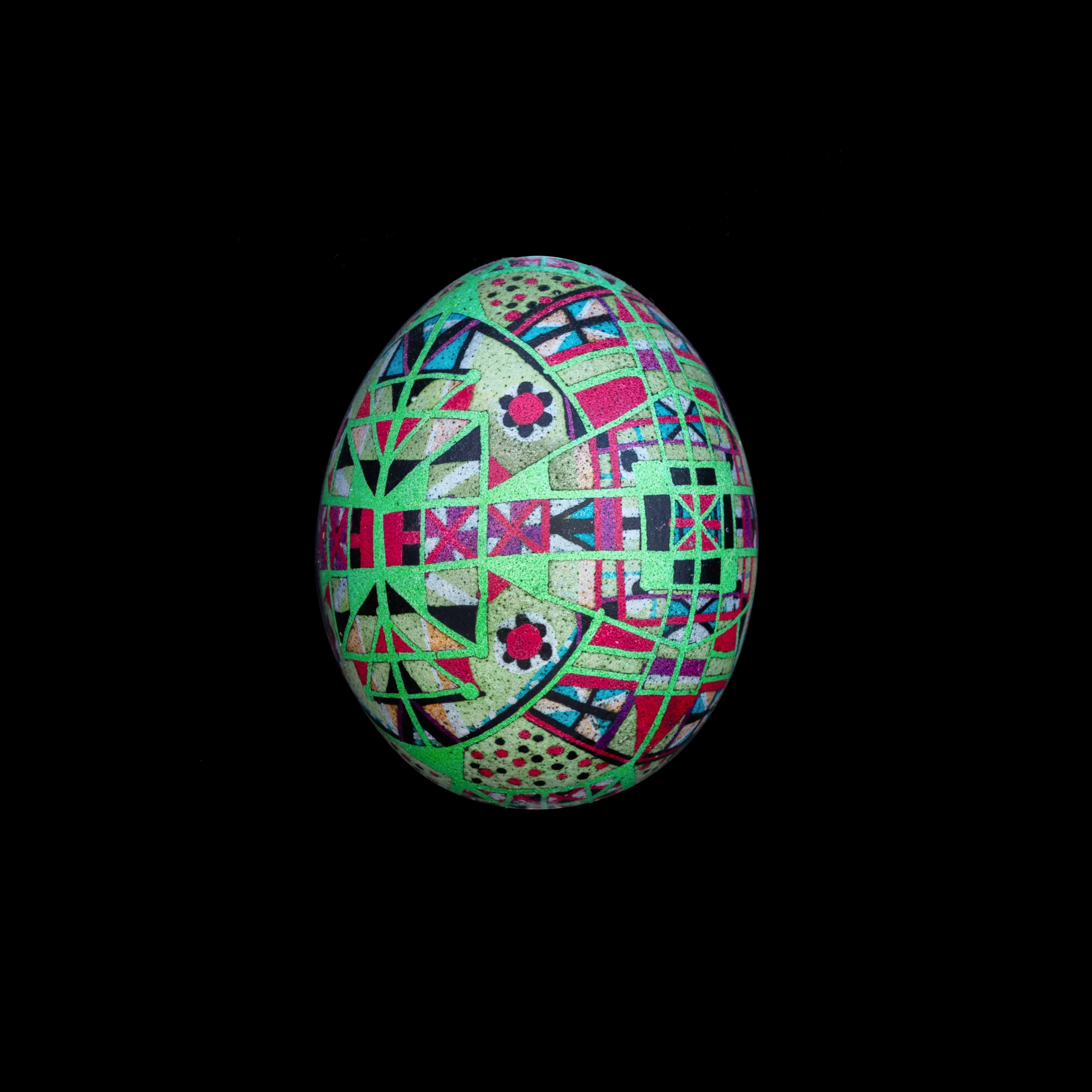 Image of геометрична 2023 by Синтез Традиції, Писанки medium, part of the геометричні орнаменти series