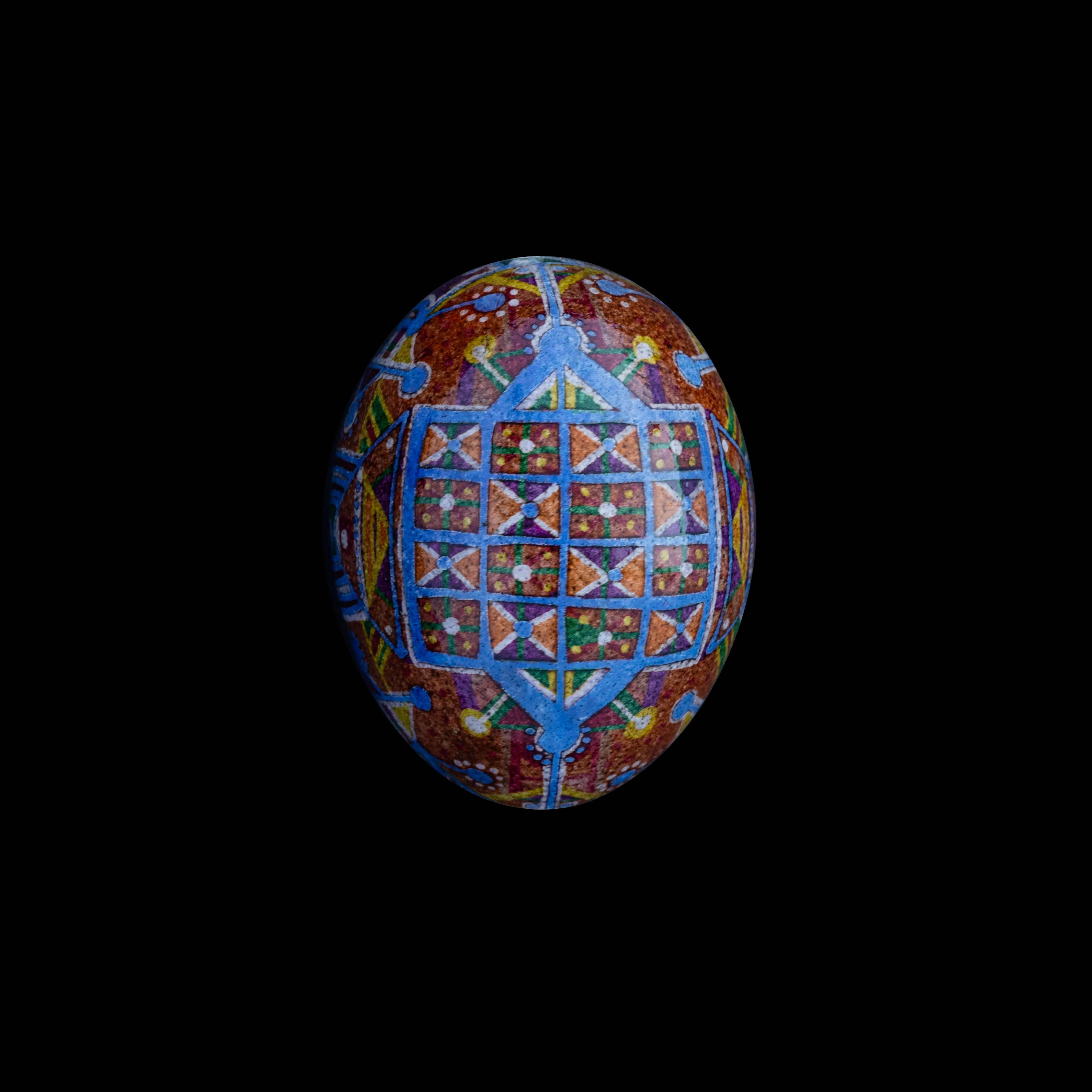 Image of геометрична 2024 by Синтез Традиції, Писанки medium, part of the геометричні орнаменти series Photo 1 of 2.