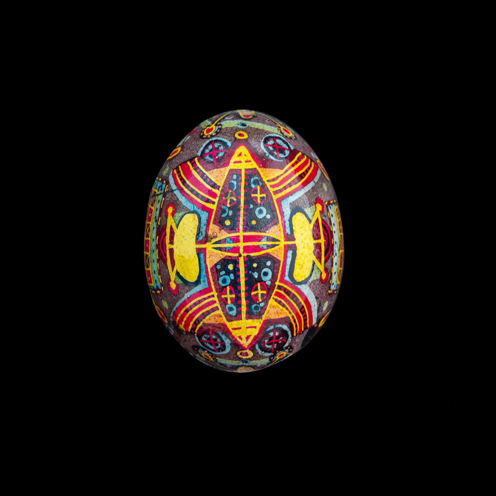 Image of геометрична 2023 by Синтез Традиції, Писанки medium, part of the геометричні орнаменти series Photo 1 of 2.