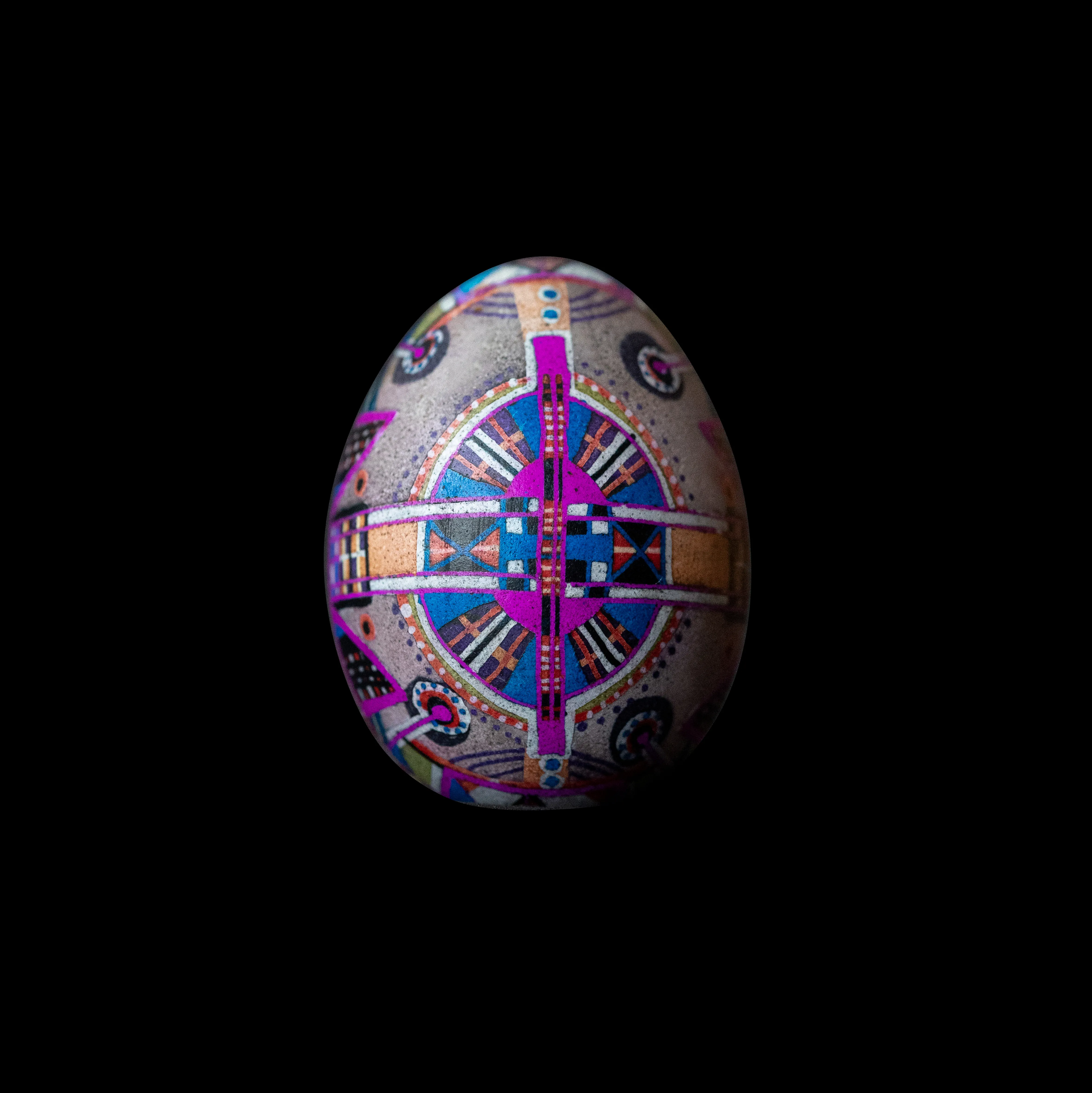 Image of геометрична 2023 by Синтез Традиції, Писанки medium, part of the геометричні орнаменти series Photo 1 of 2.