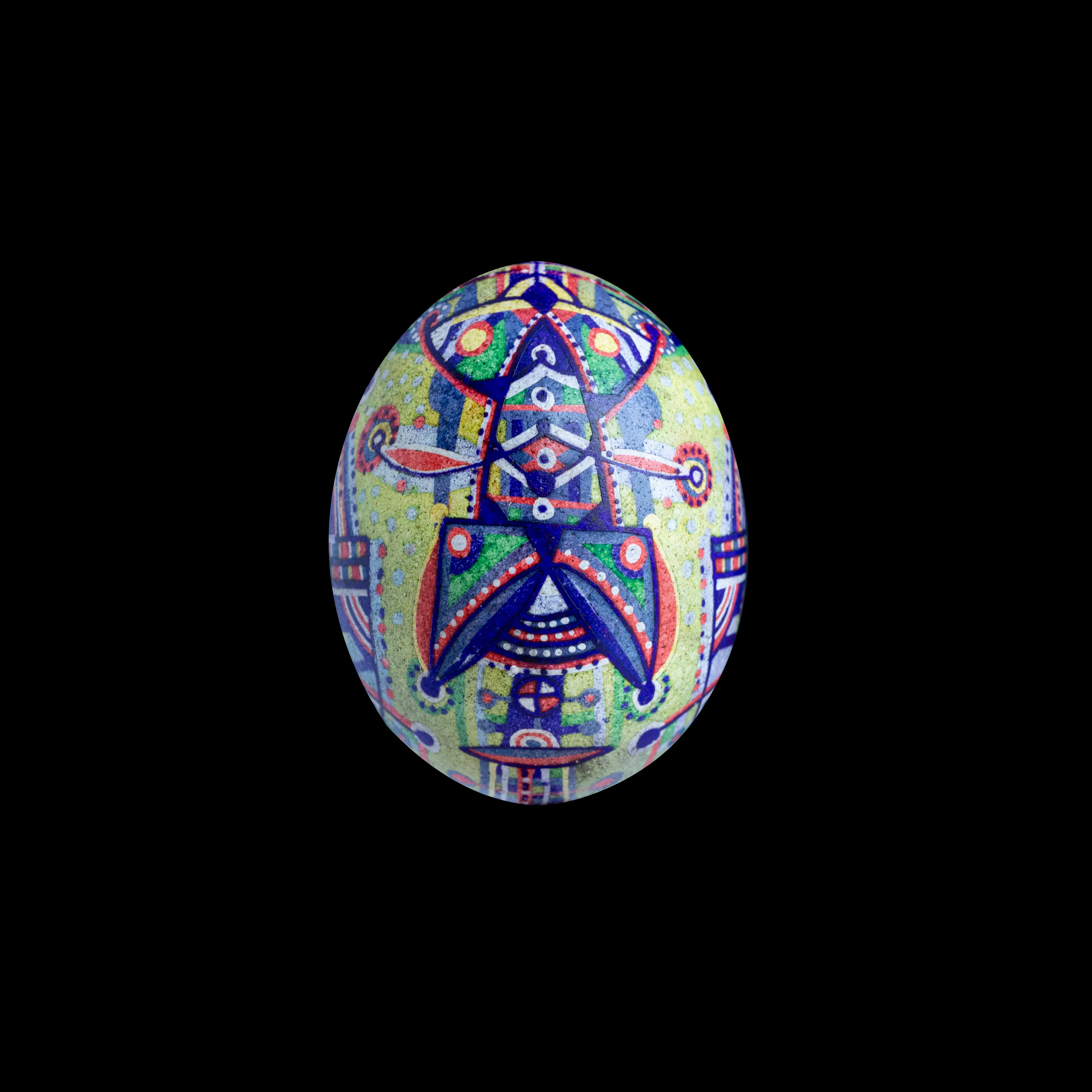 Image of геометрична 2023 by Синтез Традиції, Писанки medium, part of the геометричні орнаменти series Photo 1 of 2.